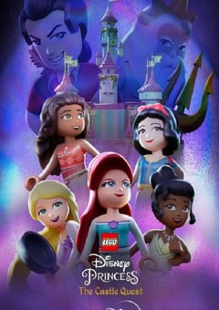 2023年美国动画片《乐高迪士尼公主：城堡历险》BD中英双字