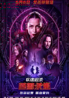 2025年美国7.3分动作片《疾速追杀：芭蕾杀姬》HD机翻中英双字