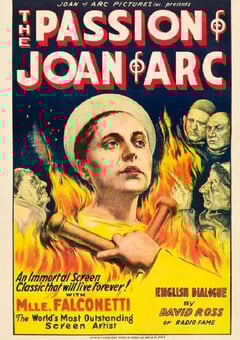 1928年法国经典传记片《圣女贞德蒙难记》蓝光中英双字