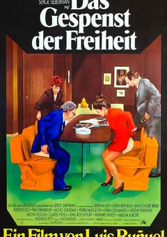 1974年法国经典喜剧片《自由的幻影》蓝光法语中字