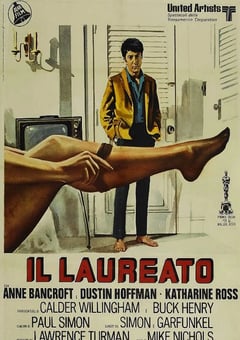 1967年美国经典喜剧片《毕业生》蓝光国英双语中英双字