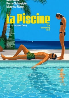 1969年法国经典爱情片《游泳池》蓝光中英双字