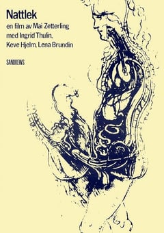 1966年瑞典经典剧情片《夜之游戏》蓝光中英双字