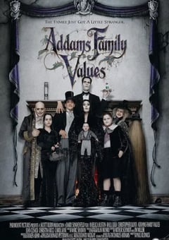 1993年美国经典喜剧片《亚当斯一家的价值观》蓝光国英双语中英双字