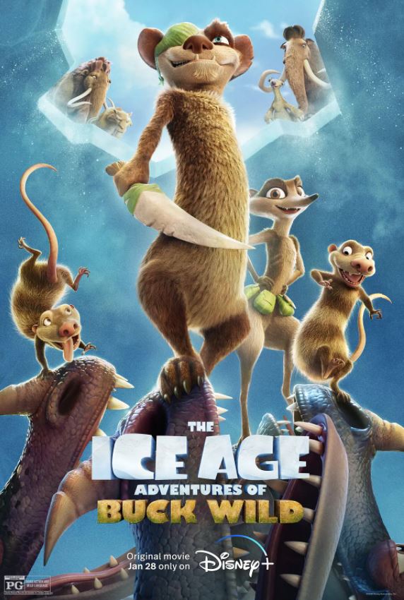 2022年美国动画片《冰川时代：巴克·怀尔德的冒险之旅》BD中英双字