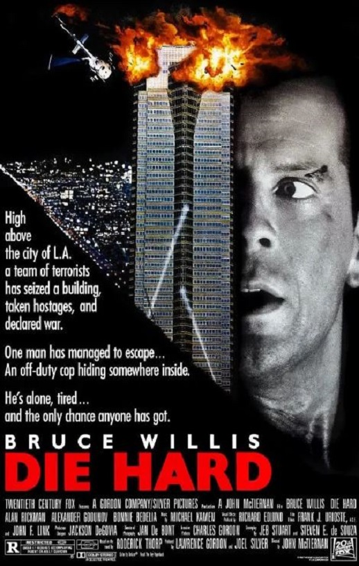 1988年美国经典动作惊悚片《虎胆龙威》蓝光国英双语双字