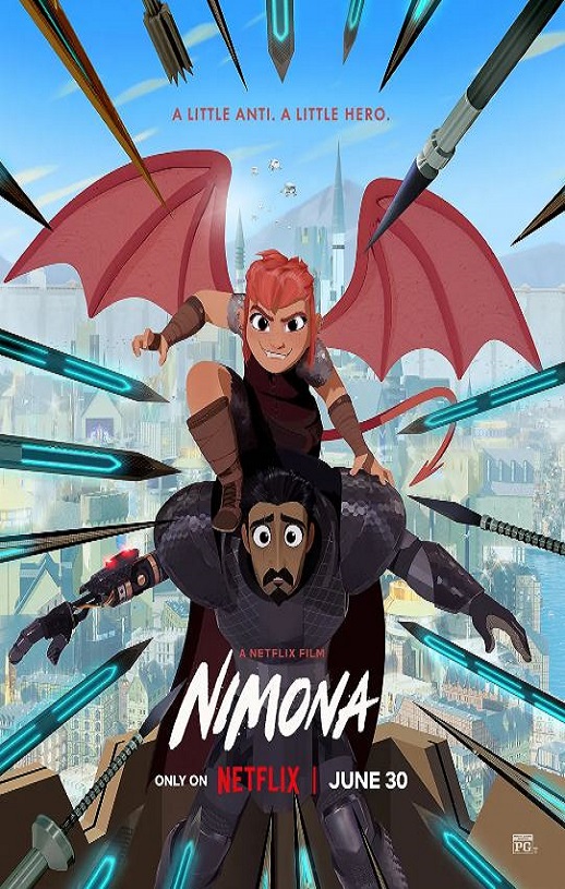 2023年美国动画片《怪物少女妮莫娜》BD中英双字