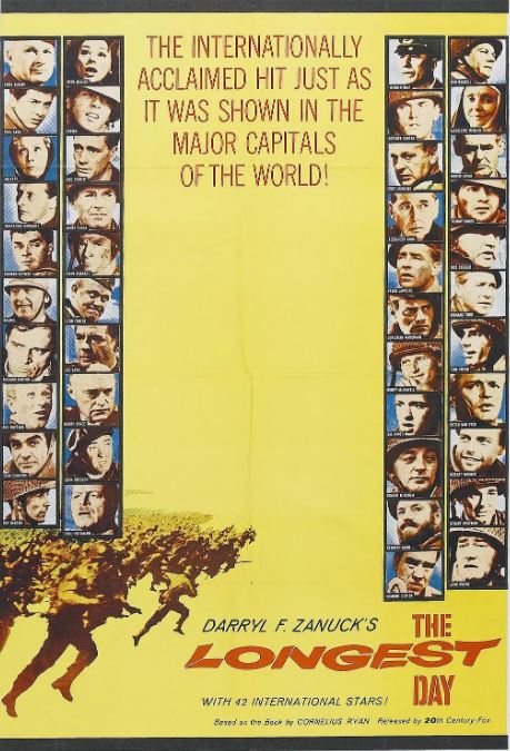 1962年美国经典历史片《最长的一天》蓝光国英双语中英双字