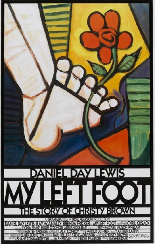 1989年英国经典剧情片《我的左脚》蓝光中英双字