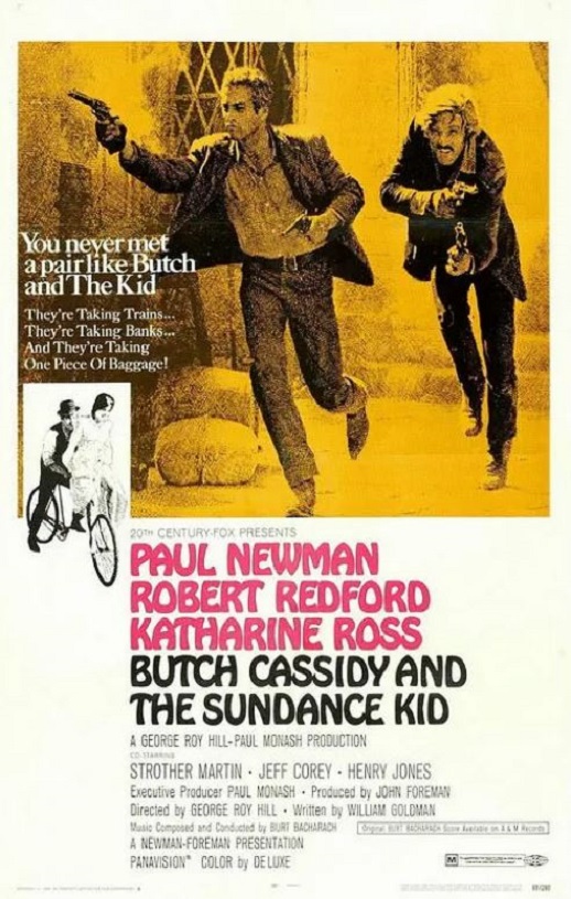 1969年美国经典西部犯罪片《虎豹小霸王》蓝光中英双字