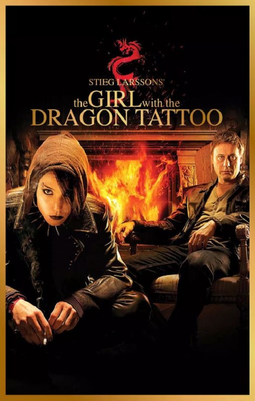 2009年瑞典经典惊悚片《龙纹身的女孩》蓝光瑞典语中字加长版