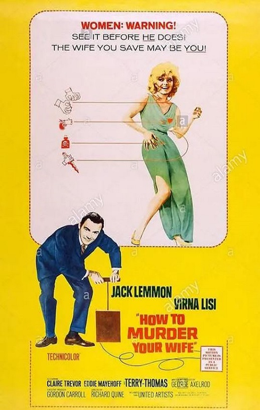 1965年美国经典喜剧片《杀妻记》蓝光中英双字