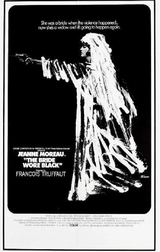 1968年法国经典悬疑犯罪片《黑衣新娘》蓝光法语中字