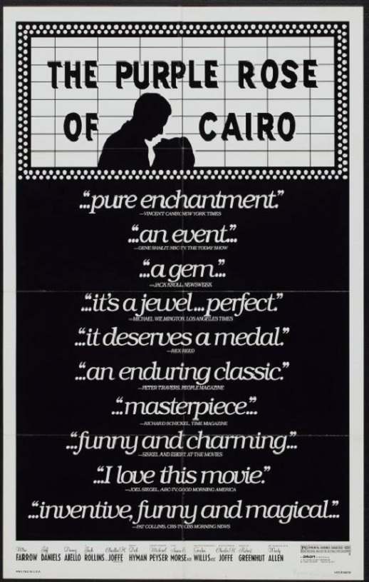 1985年美国经典喜剧片《开罗紫玫瑰》蓝光中英双字