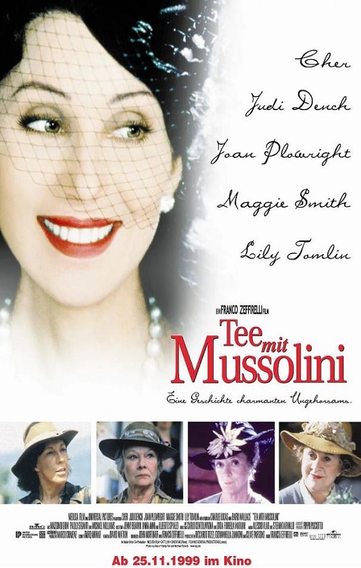 1999年意大利经典喜剧片《与墨索里尼喝茶》蓝光中英双字