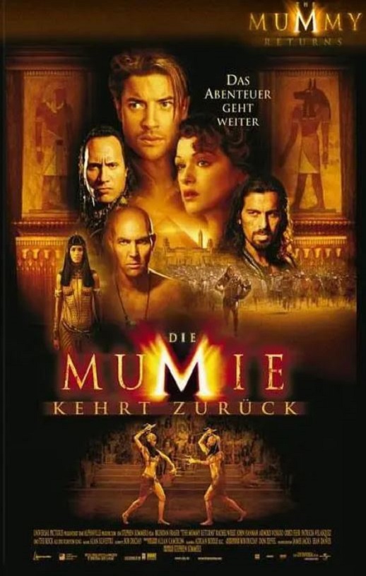 2001年美国电影《木乃伊归来》蓝光国英双语中英双字